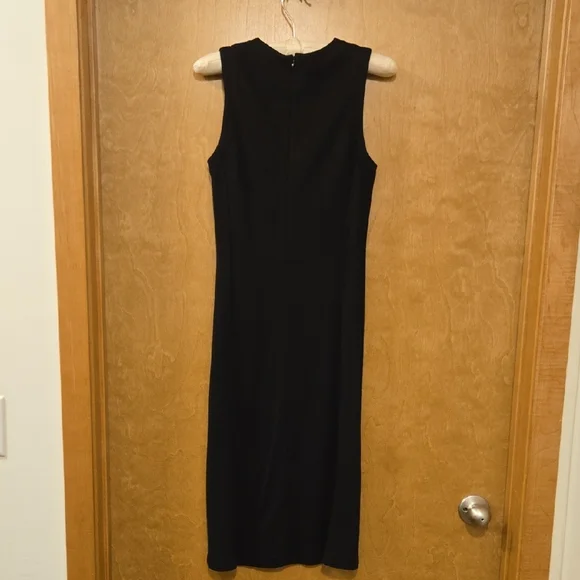 Banana Republic Classic Black Midi Dress - Picture 3 of 5